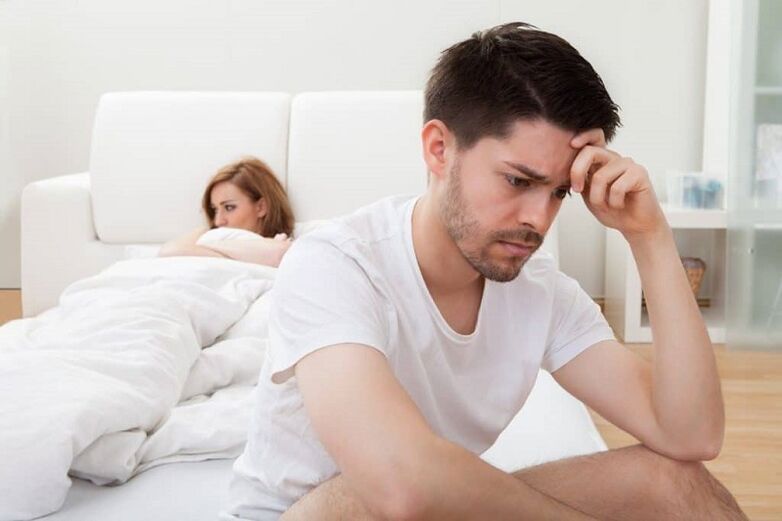 impotence u člověka jako komplikace prostatitidy