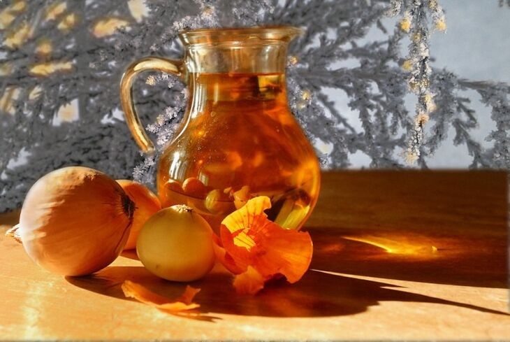 cibulový odvar pro prostatitidu