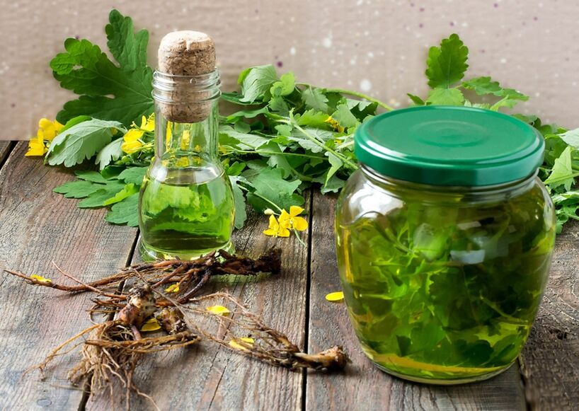 tinktura celandinu pro prostatitidu